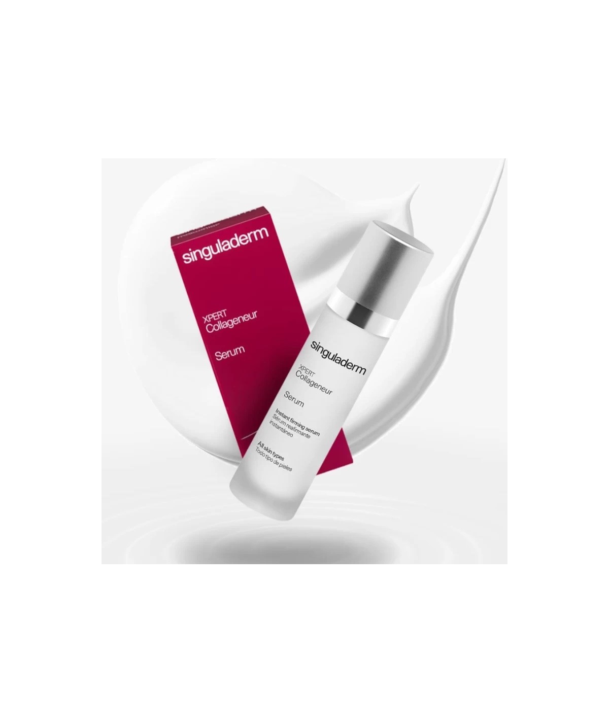Singuladerm Xpert Collageneur Serum 50 ml - Sérum reafirmante facial con péptidos pro-colágeno