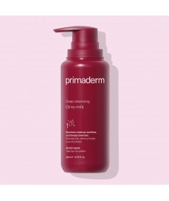 Primaderm Deep Cleansing Oil to Milk 200 ml - Aceite limpiador facial que emulsiona en leche