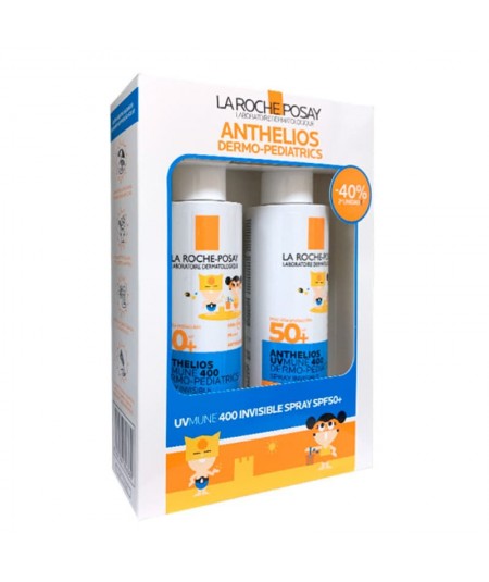 Anthelios Dermo-Pediatrics SPF50+ Duplo 2x200ml – Protección solar infantil de La Roche-Posay.