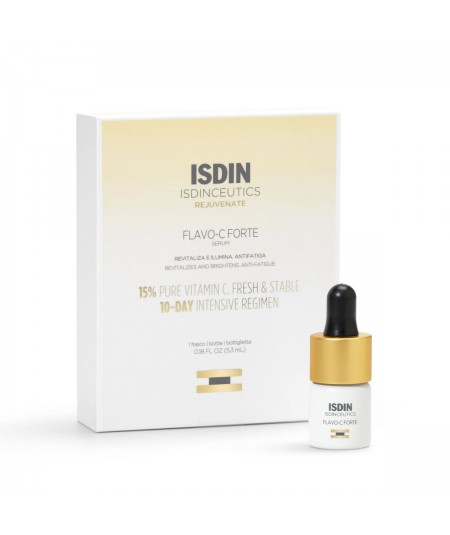 ISDINCEUTICS Flavo-C Forte 5,3 ml – Sérum antioxidante con 15% de vitamina C pura