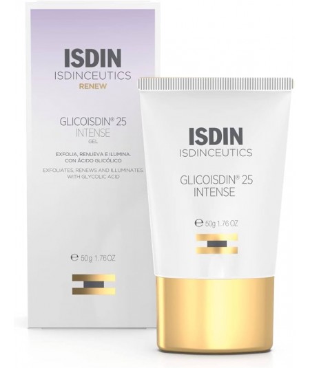 Gel exfoliante facial ISDINCEUTICS Glicoisdin 25 Intense – renovación intensiva para pieles grasas