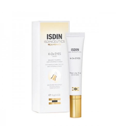 ISDINCEUTICS K-Ox Eyes – Crema para el contorno de ojos que reduce bolsas y ojeras.