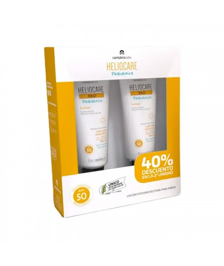 Fotoprotector infantil Heliocare 360 Duplo formato ahorro