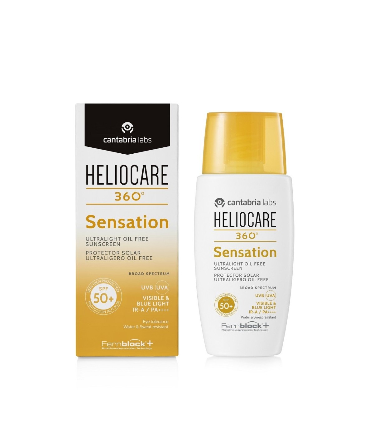 Heliocare Sensation Oil-Free fotoprotector facial invisible
