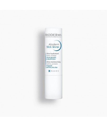 Bioderma Atoderm Stick Labial 4 g – Hidratación para labios secos y sensibles