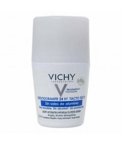 Vichy Desodorante Sin Aluminio 24H – Protección desodorante para piel sensible