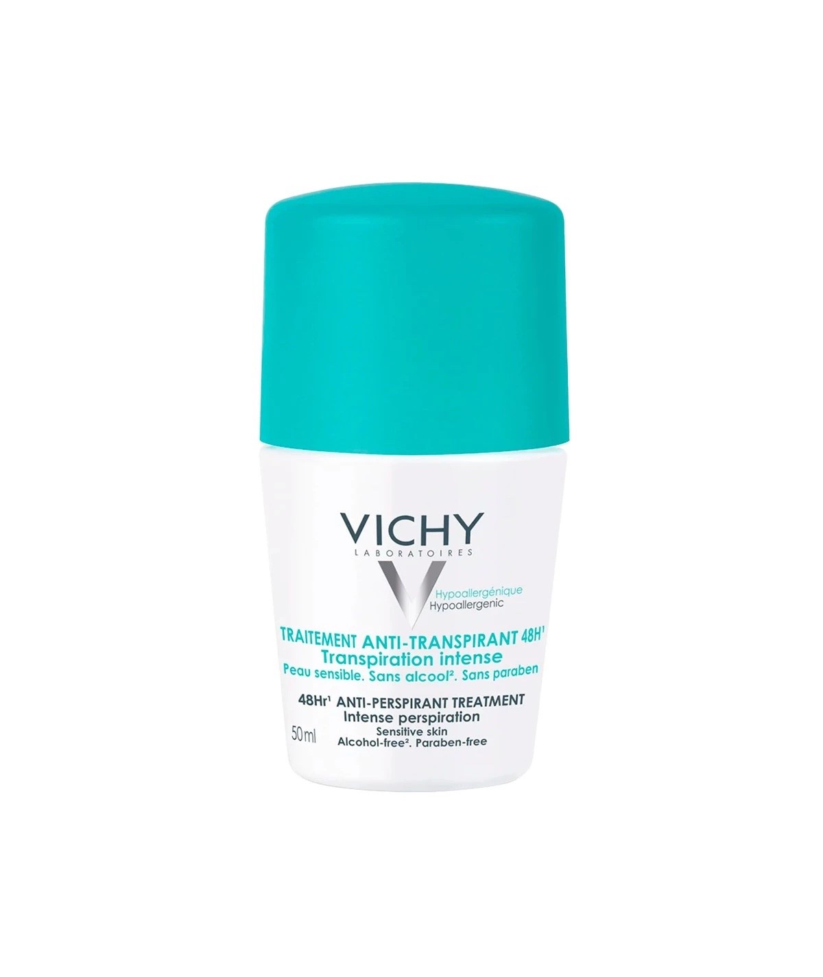 Vichy Desodorante Antitranspirante 48H – Protección eficaz para piel sensible